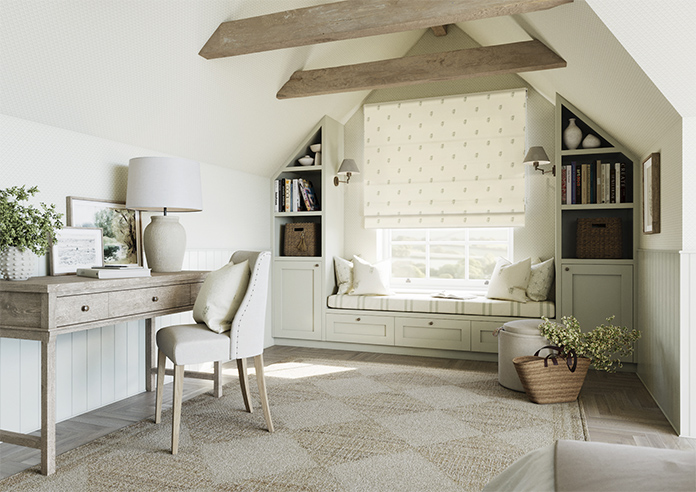 Pensford, Posey Bud Green - Roman Blind - Image 6